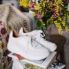 BASKETS NICKI BLANC