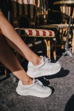 BASKETS NICKI BLANC