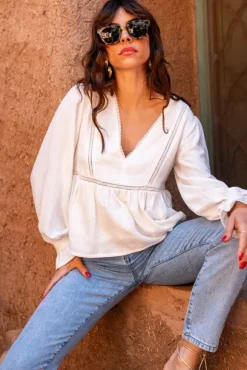 BLOUSE BALIOR BLANCHE