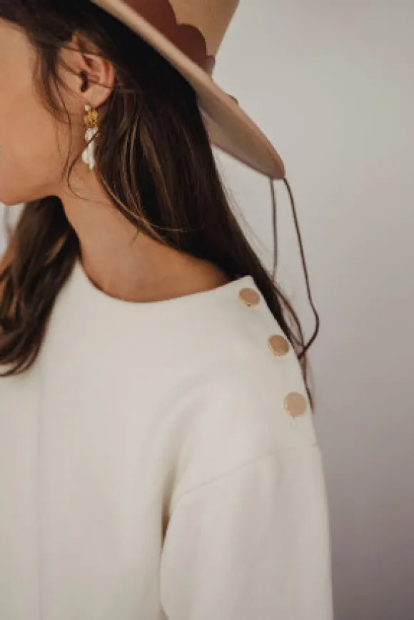 BLOUSE BALTHAZAR BLANC