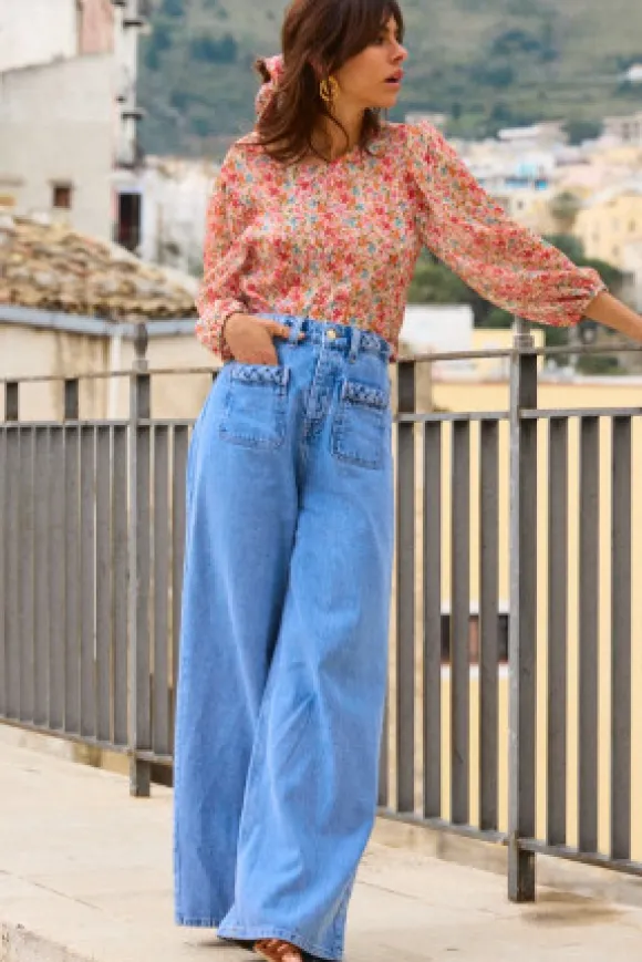 BLOUSE BÉNÉDICTE IMPRIMÉ JAVOTINE