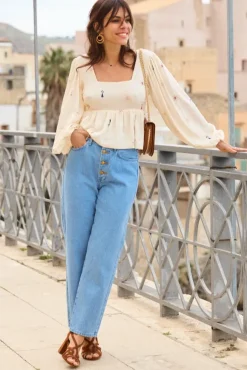 BLOUSE BRISÉIS IMPRIMÉ ARMELIN