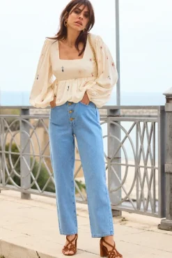 BLOUSE BRISÉIS IMPRIMÉ ARMELIN