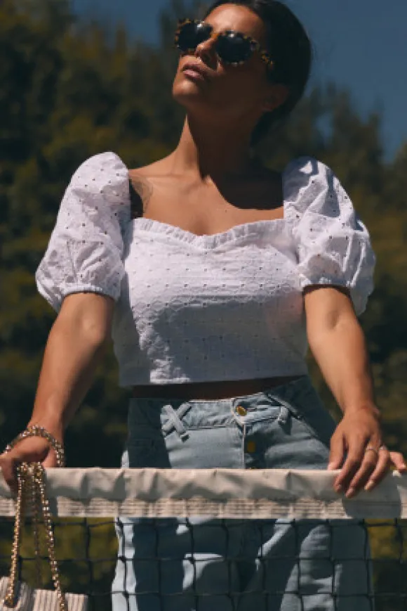 BLOUSE JULIANNA FLEUR BRODÉE