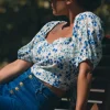 BLOUSE JULIANNA PORCELAINE