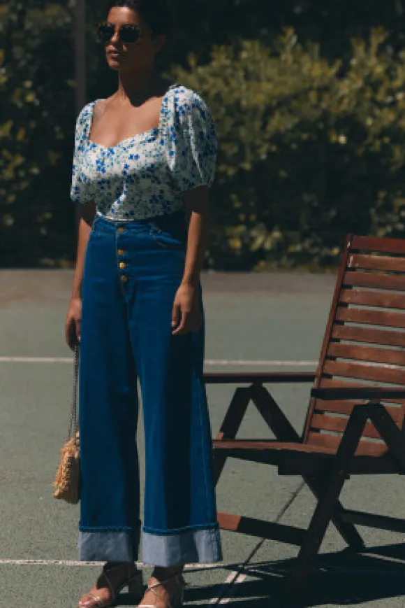 BLOUSE JULIANNA PORCELAINE