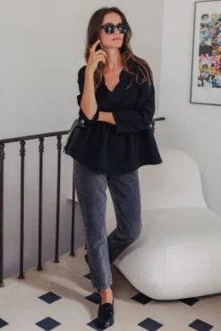 BLOUSE MARTHA ÉBÈNE