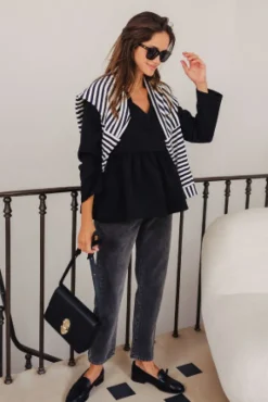 BLOUSE MARTHA ÉBÈNE