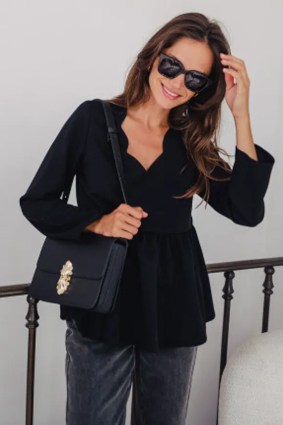 BLOUSE MARTHA ÉBÈNE