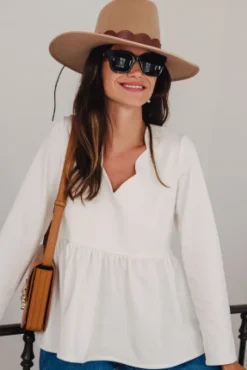 BLOUSE MARTHA ÉCRU