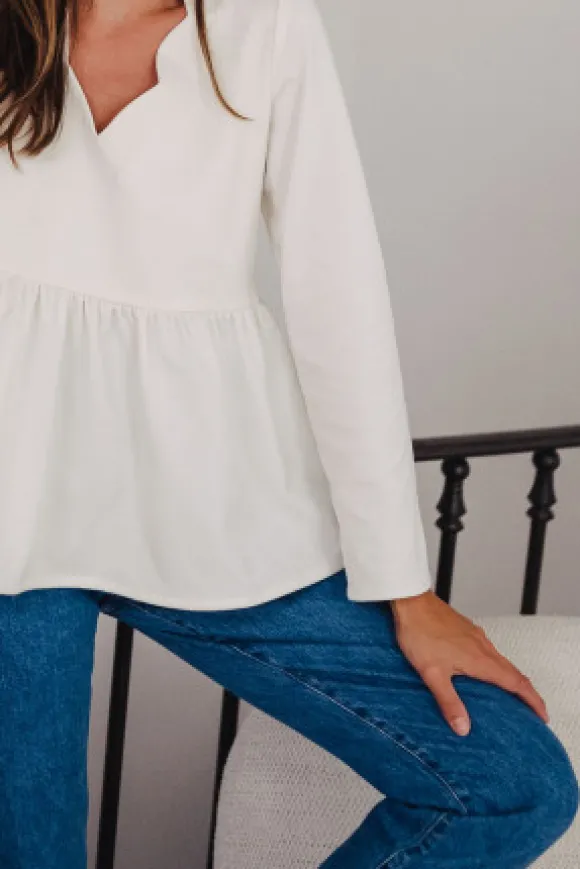 BLOUSE MARTHA ÉCRU