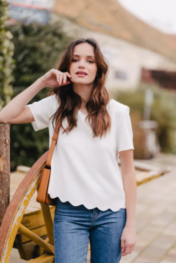 BLOUSE MILAN BLANC