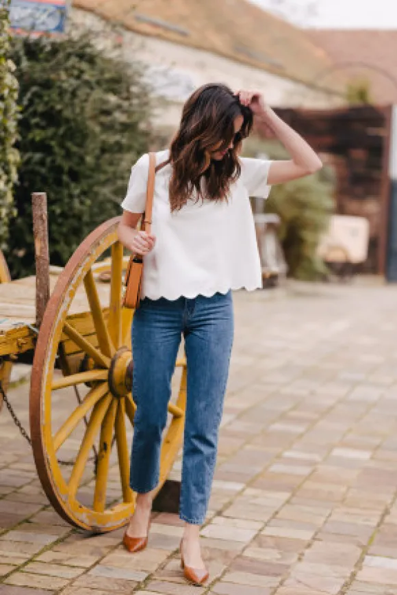 BLOUSE MILAN BLANC