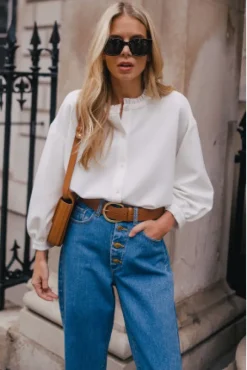 BLOUSE RUFUS BLANC