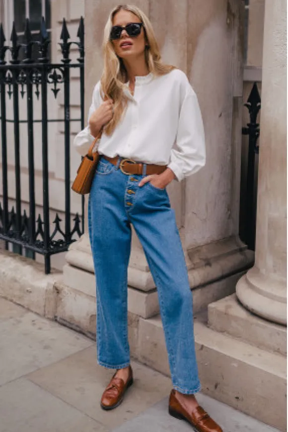 BLOUSE RUFUS BLANC