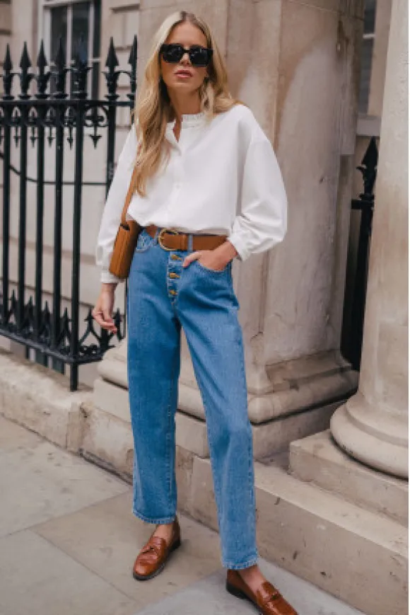 BLOUSE RUFUS BLANC