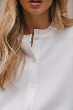 BLOUSE RUFUS BLANC