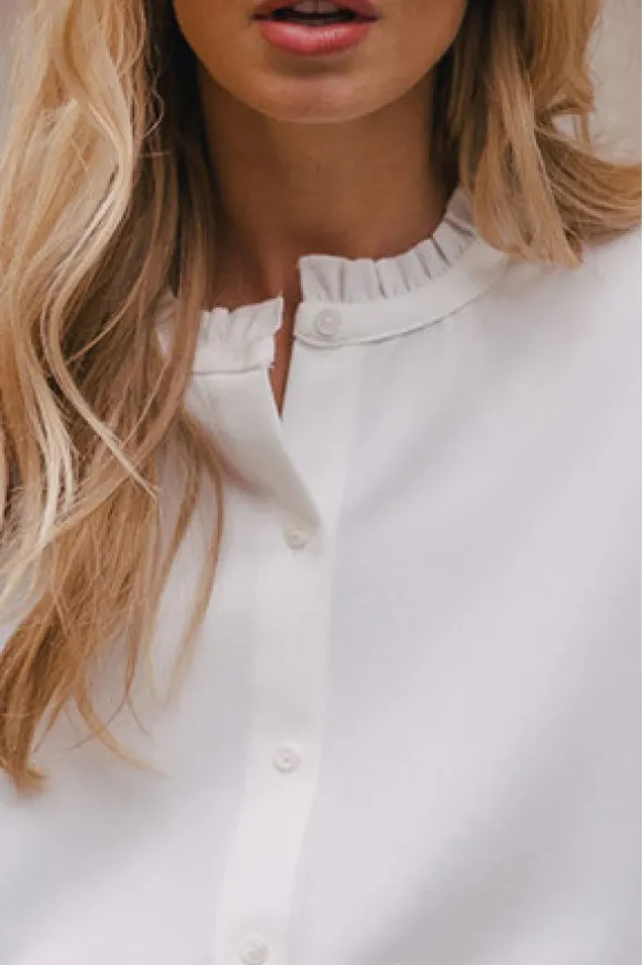 BLOUSE RUFUS BLANC