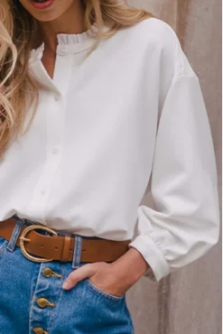 BLOUSE RUFUS BLANC