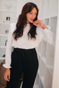 BLOUSE SILÈNE ÉCRU COTON