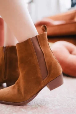 BOTTINES MILIA CAMEL