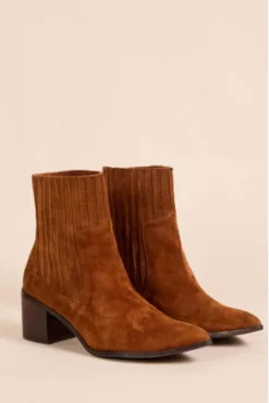 BOTTINES SANDRA CARAMEL
