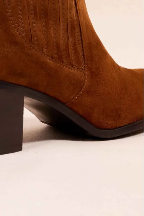 BOTTINES SANDRA CARAMEL