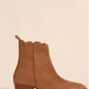 BOTTINES ZÉLIE DAIM CAMEL