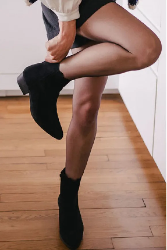 BOTTINES ZÉLIE NOIR