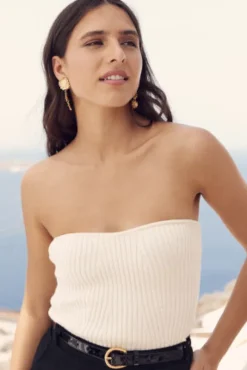 BUSTIER MARGUERITE ECRU