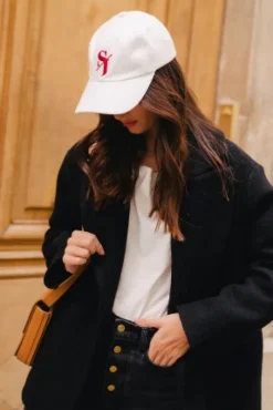 CASQUETTE JULES DENIM BLANC