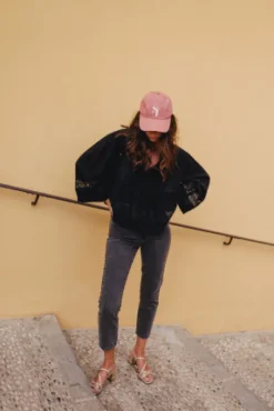 CASQUETTE JULES ROSE