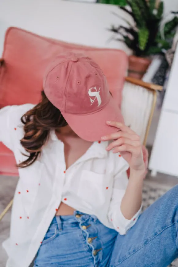 CASQUETTE JULES ROSE