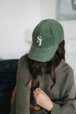 CASQUETTE JULES VELOURS KAKI