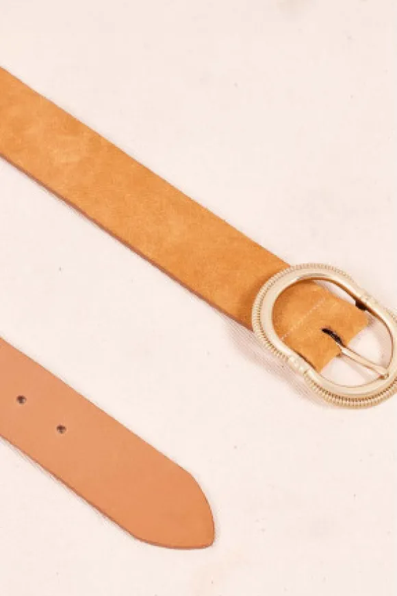 CEINTURE GALICE DAIM CAMEL