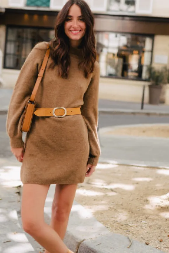 CEINTURE GALICE DAIM CAMEL