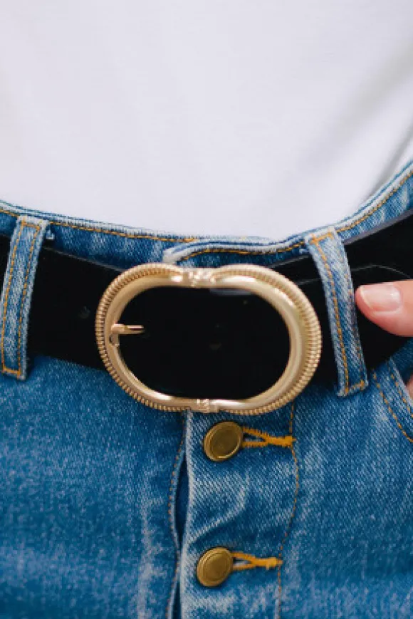 CEINTURE GALICE DAIM NOIR