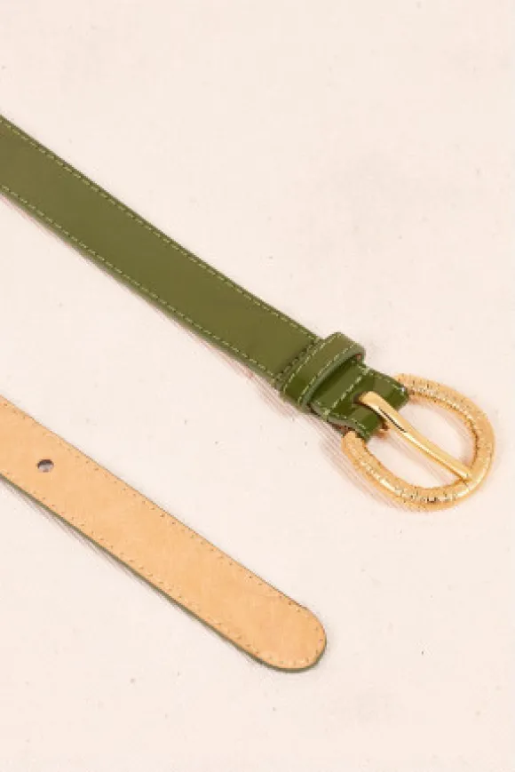 CEINTURE MINI FAËLLE KAKI