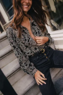 CHEMISE MARIA FLEUR D HIVER