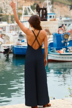COMBINAISON CAMÉLIA NOIR