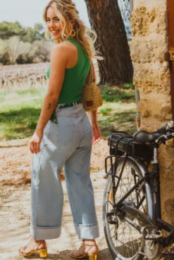 DÉBARDEUR AGNÈS VERT