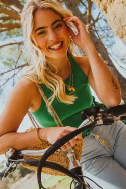 DÉBARDEUR AGNÈS VERT