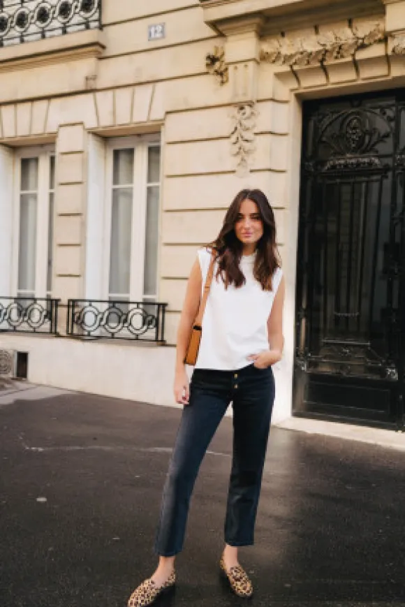 DÉBARDEUR CARMEN BLANC