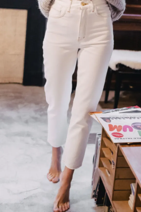 DENIM MAËL BLANC