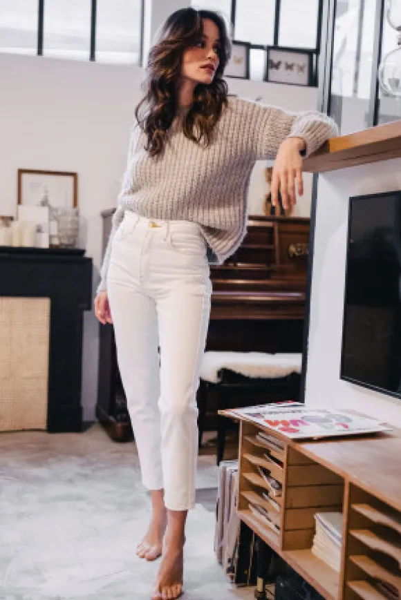 DENIM MAËL BLANC