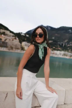 FOULARD MELBA VERT