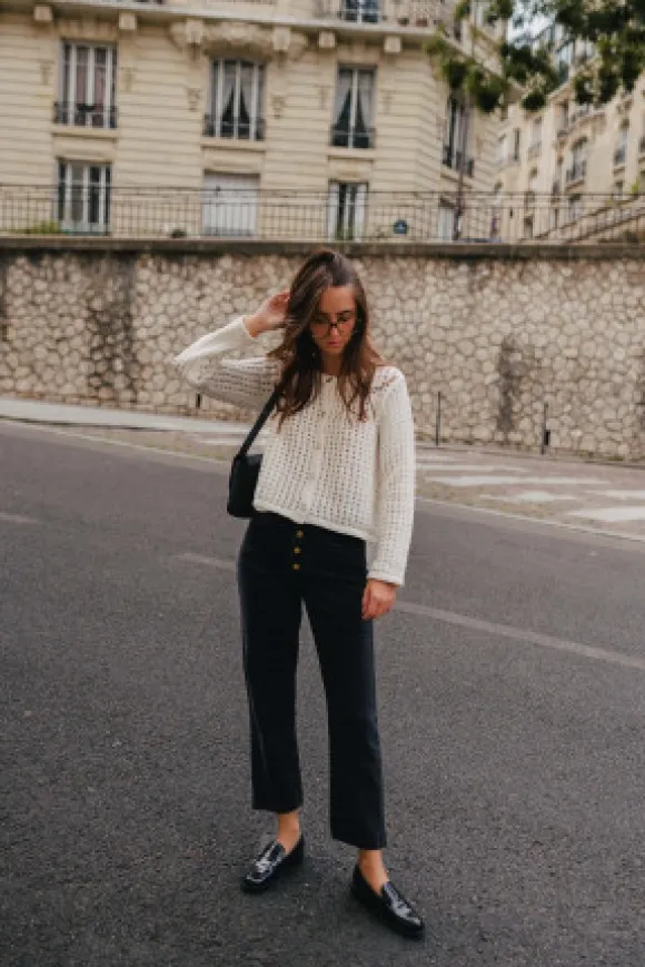 GILET ALLAN CREME