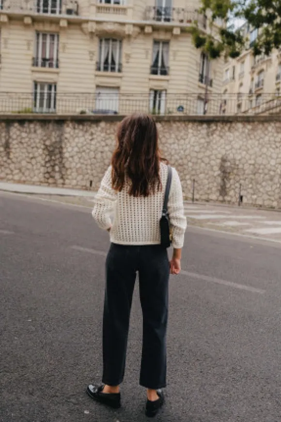 GILET ALLAN CREME