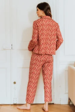GILET FONDA CAMAÏEU ROUGE