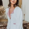 GILET INGRID VICHY ROSE